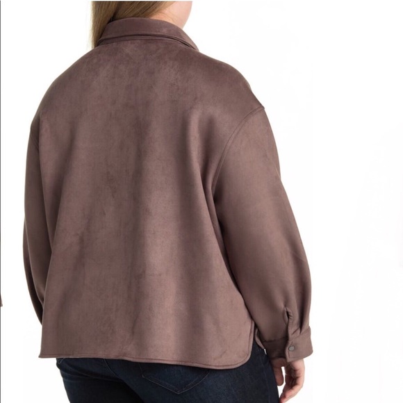 New Women’s Plus Size Sanctuary Shacket - Layering Button Up Top Jacket - Picture 2 of 3